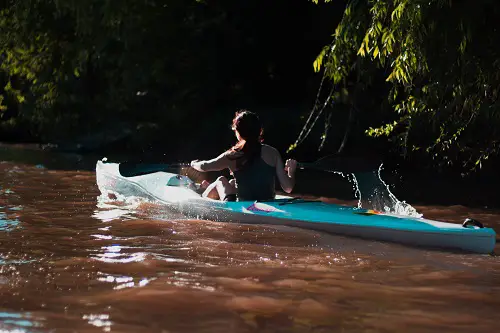 Kayaking Upstream