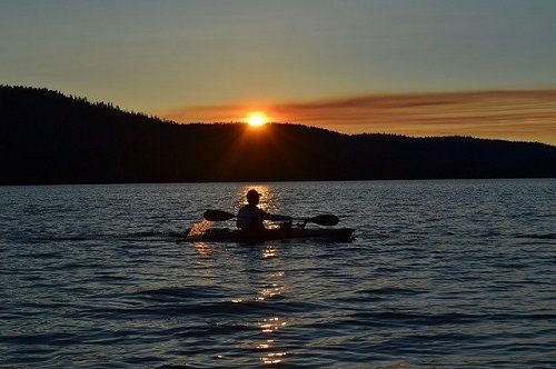 Kayak After Dark
