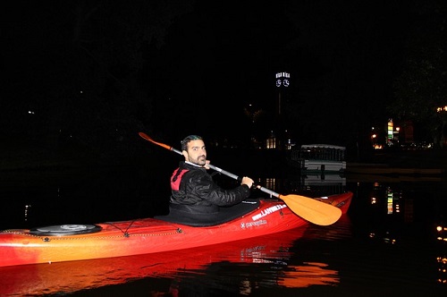 Kayak At Night