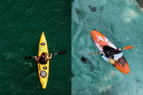 Whitewater VS Flatwater Kayak